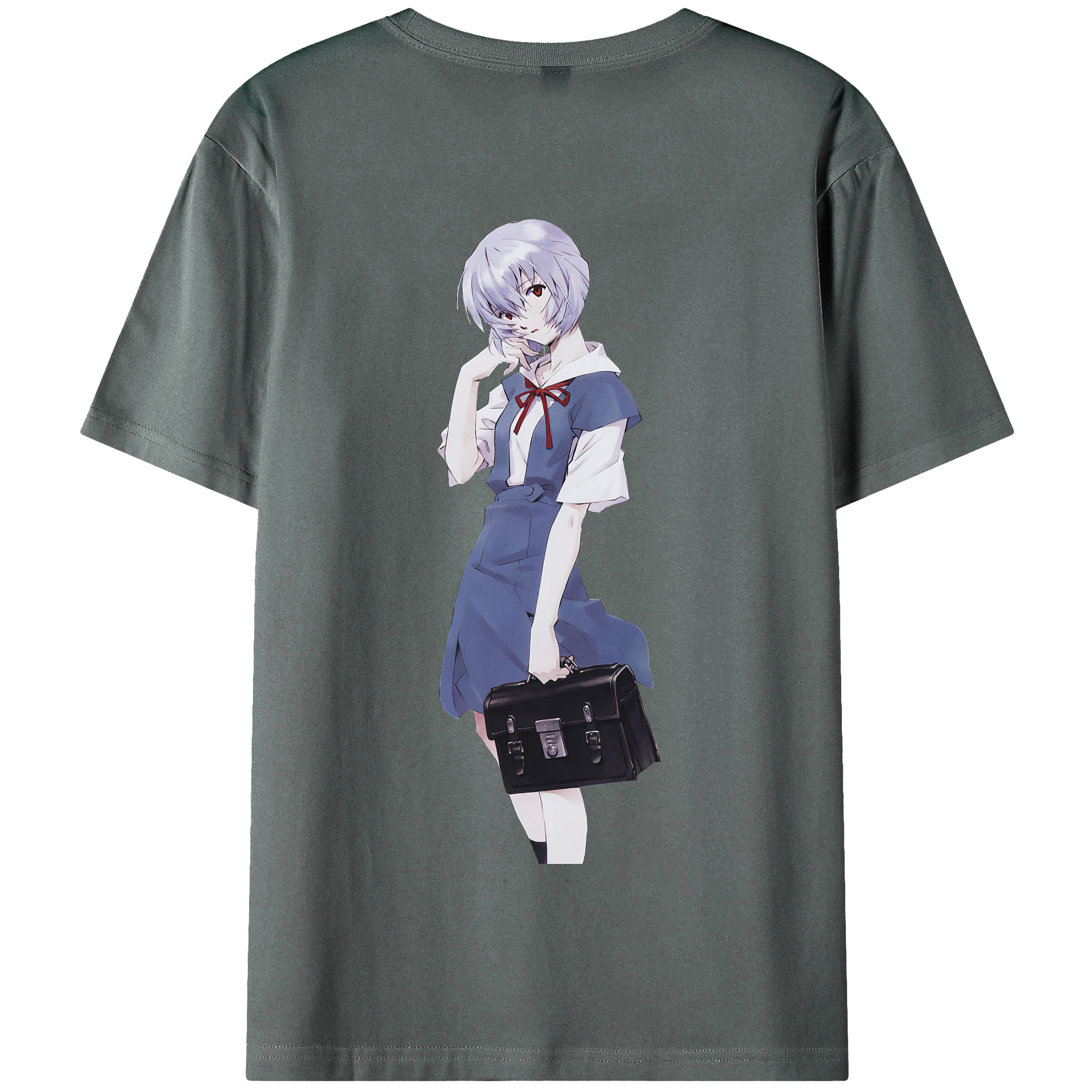 （画像用） EVA 新世紀エヴァンゲリオン 綿100％半袖Tシャツ（背面プリント）